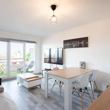L41 Paladium 8pax 4rooms Balcony Wifi Ac Nice