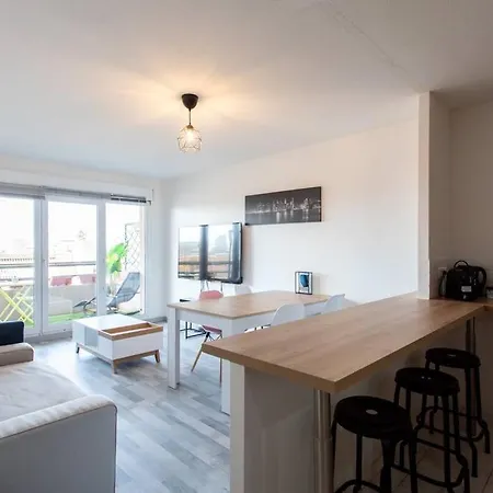L41 Paladium 8pax 4rooms Balcony Wifi Ac Nice